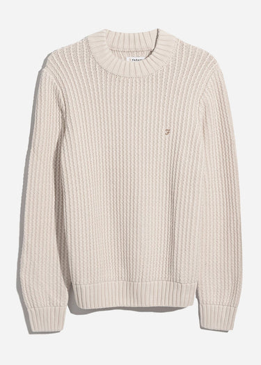 Farah Truien  Sweater burlington fisherman - cream