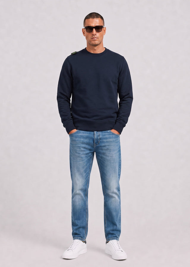 MA.Strum Truien Training crew sweatshirt - ink navy