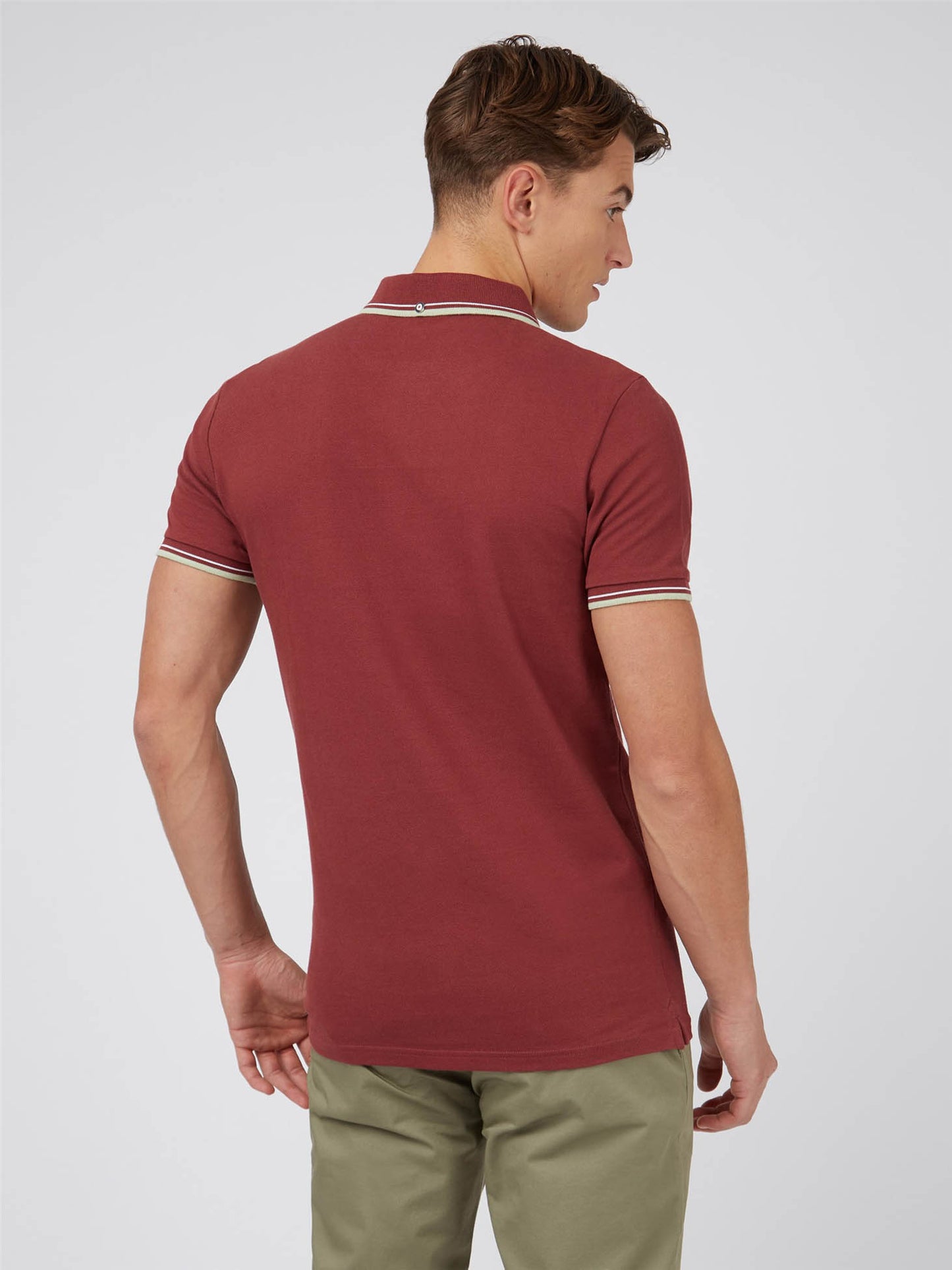 Ben Sherman Polo's Signature polo - maroon
