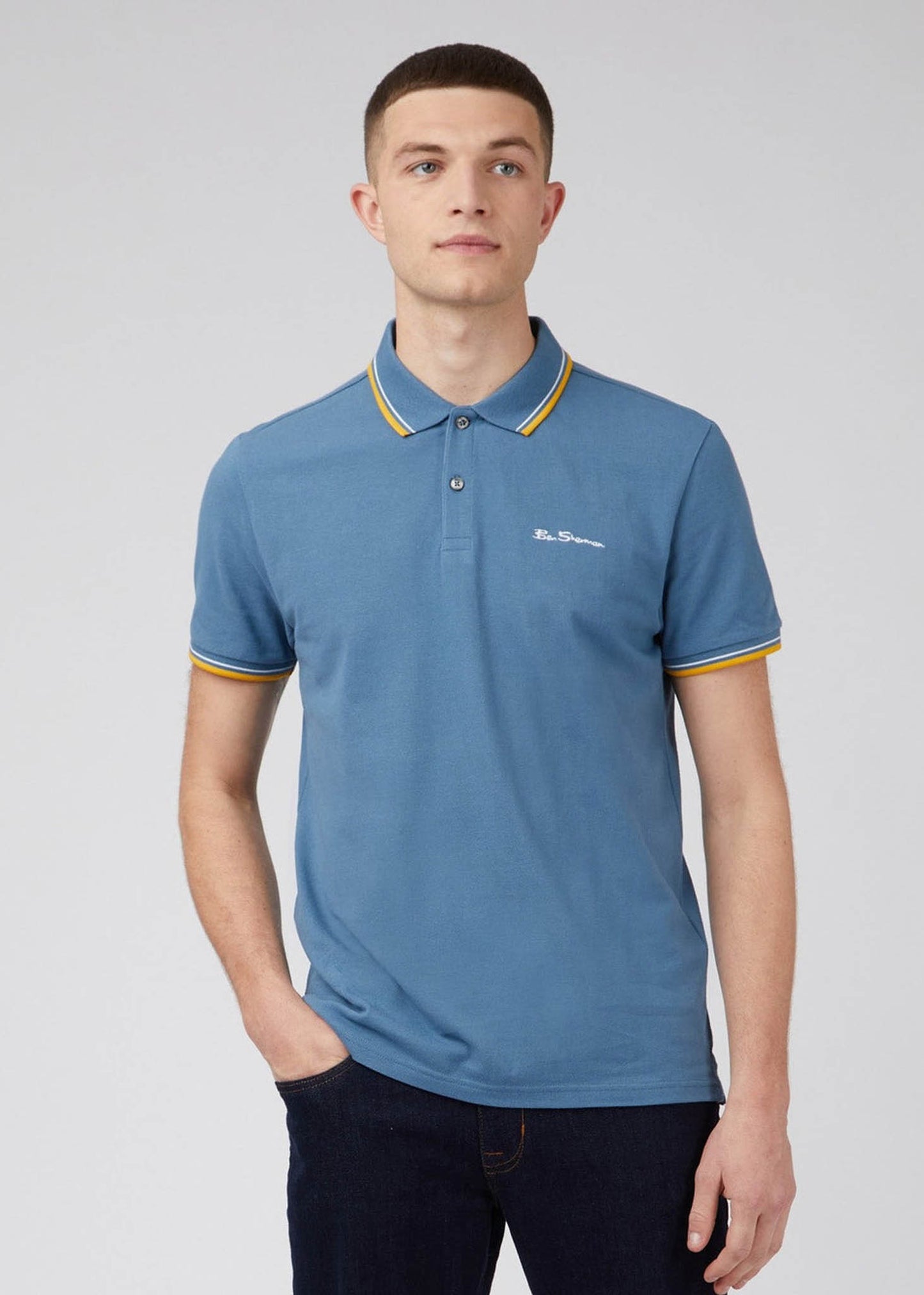 Ben Sherman Polo's Signature polo - blue shadow
