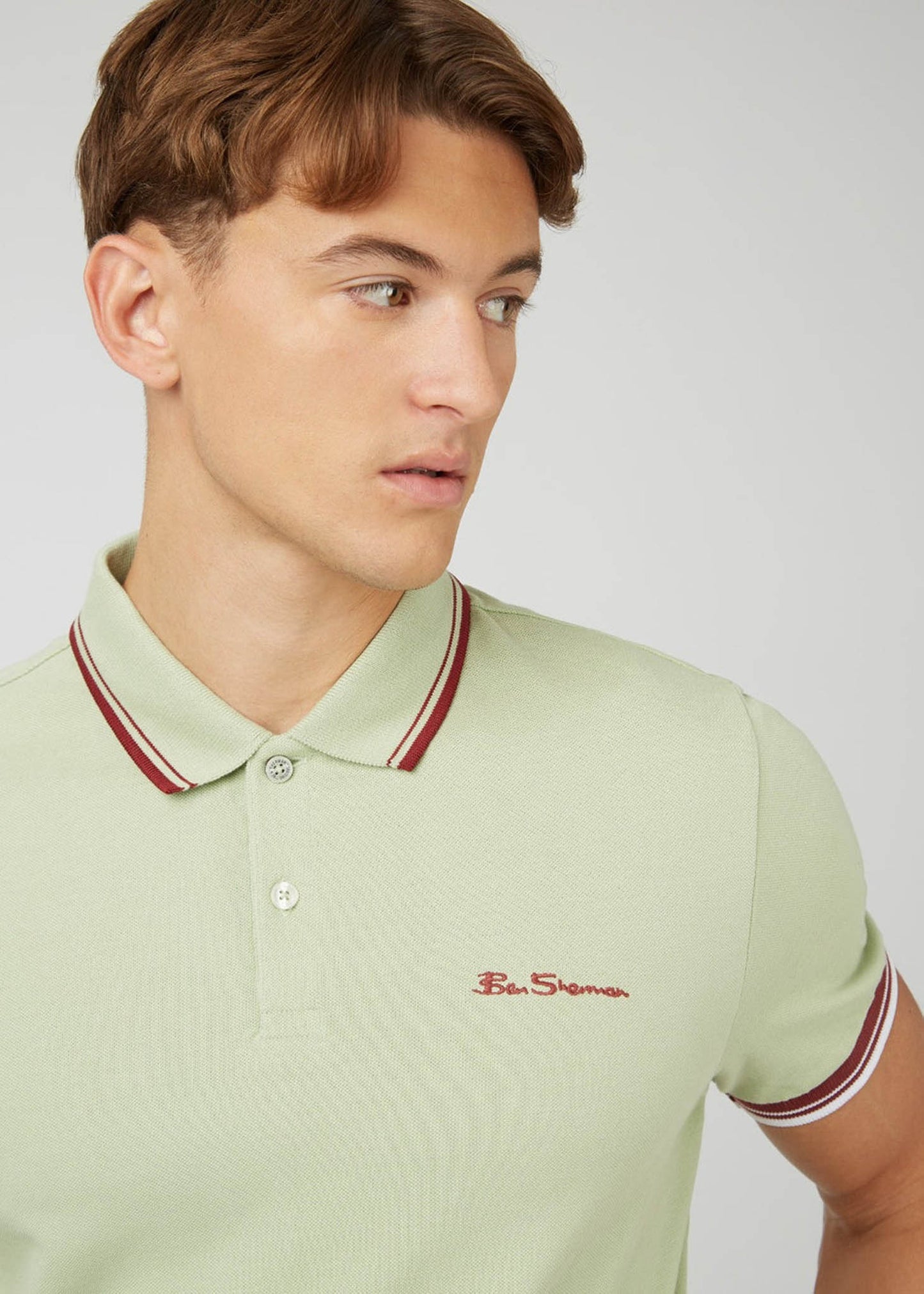 Ben Sherman Polo's Signature polo - pistachio