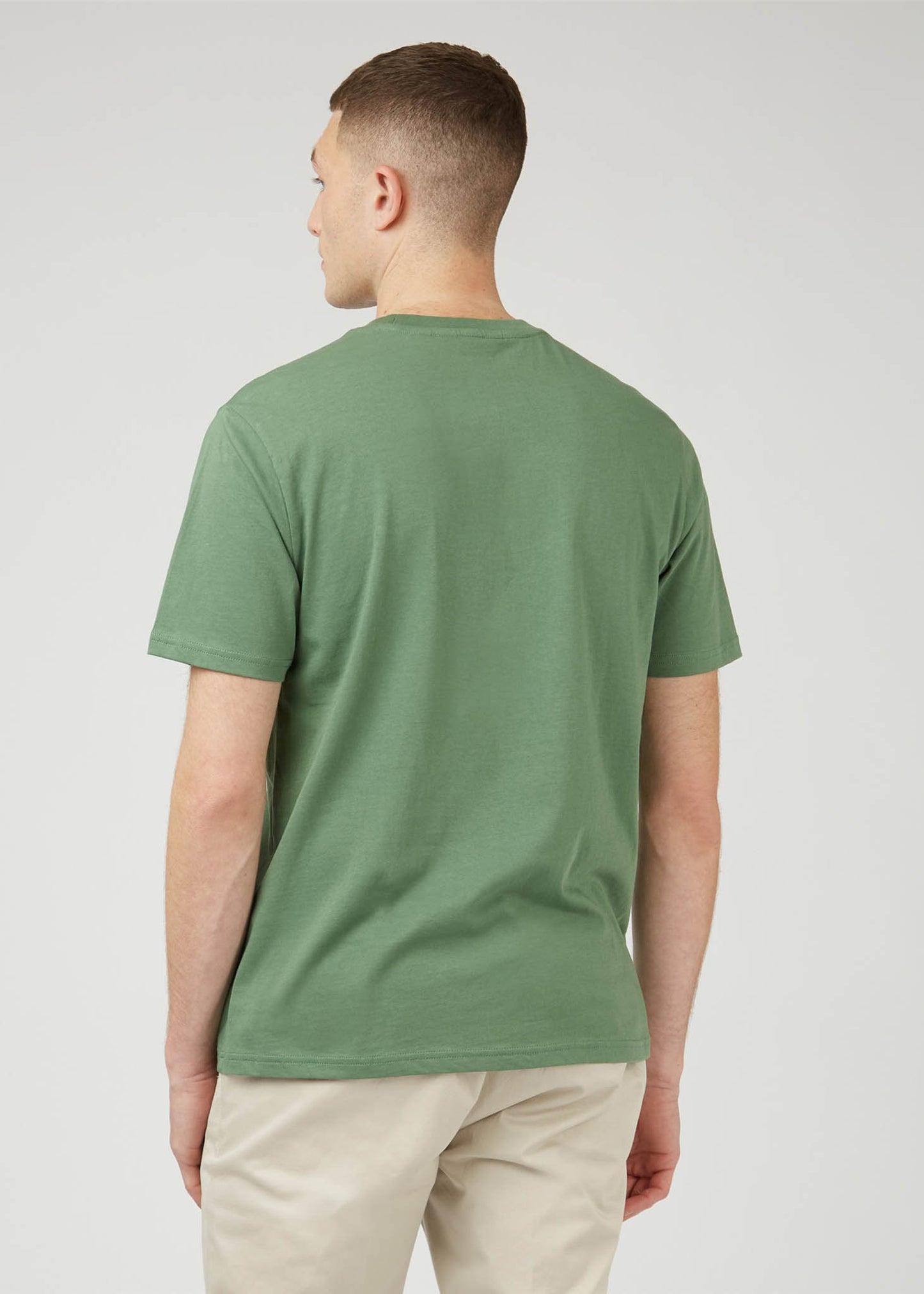 Ben Sherman T-shirts Signature pocket tee - rich fern