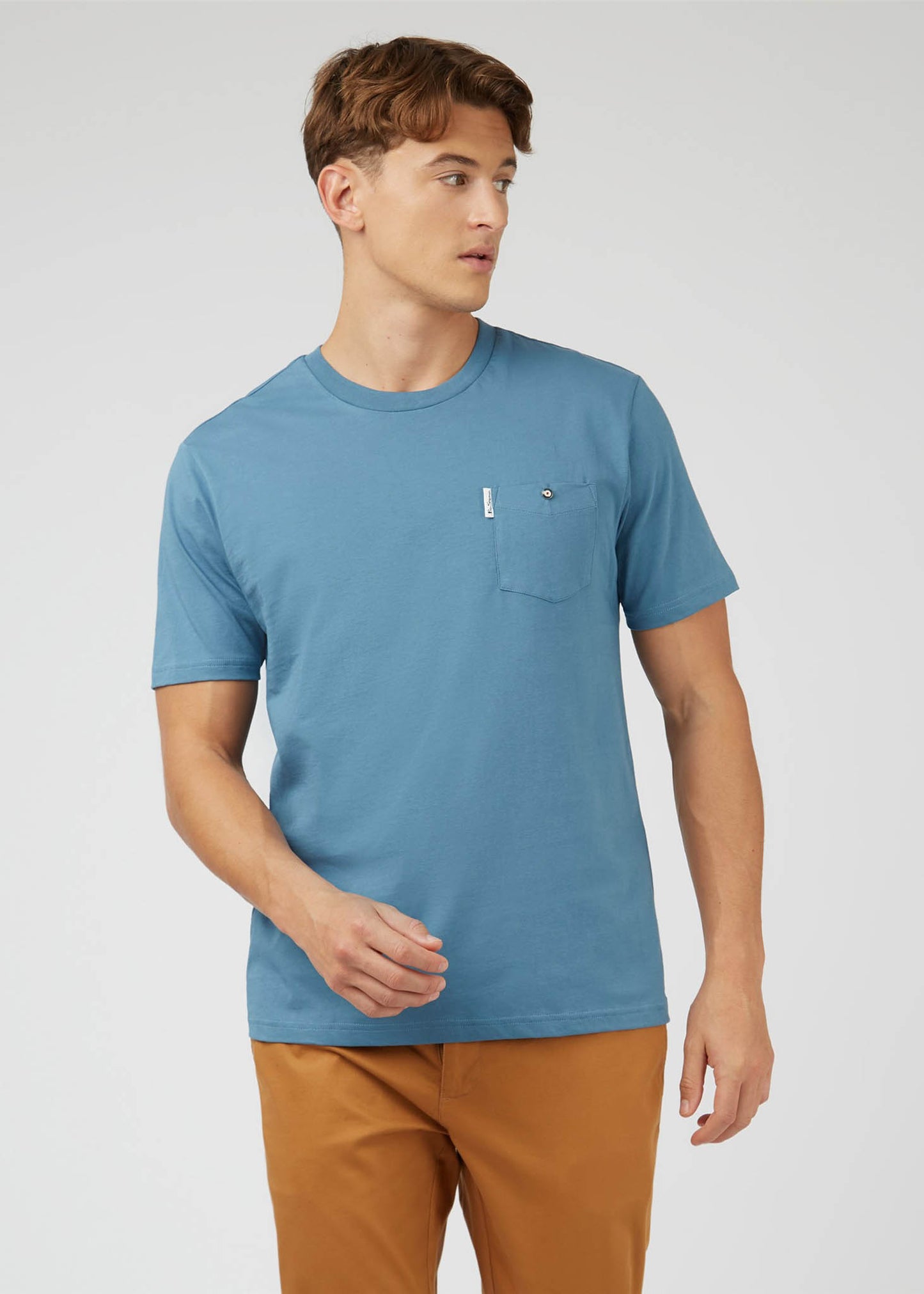 Ben Sherman T-shirts Signature pocket tee - blue shadow