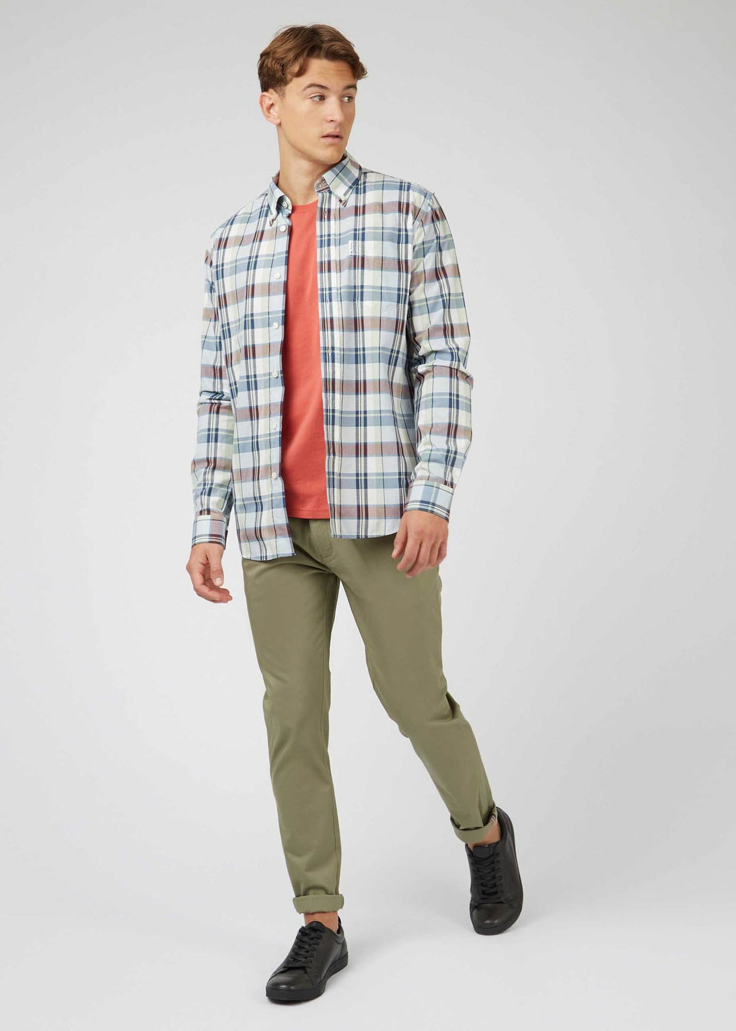 Ben Sherman T-shirts Signature pocket tee - raspberry