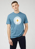 Ben Sherman T-shirts Signature target tee - blue shadow