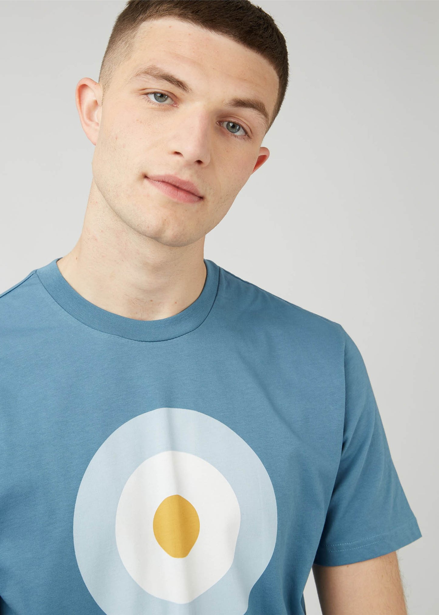 Ben Sherman T-shirts Signature target tee - blue shadow