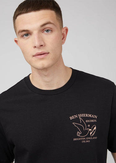 Ben Sherman T-shirts  Brighton records - black