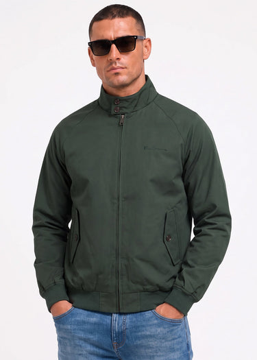 Ben Sherman Jassen Signature harrington - bottle green