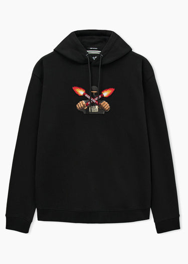 Weekend Offender Hoodies Fulgar hoodie - black