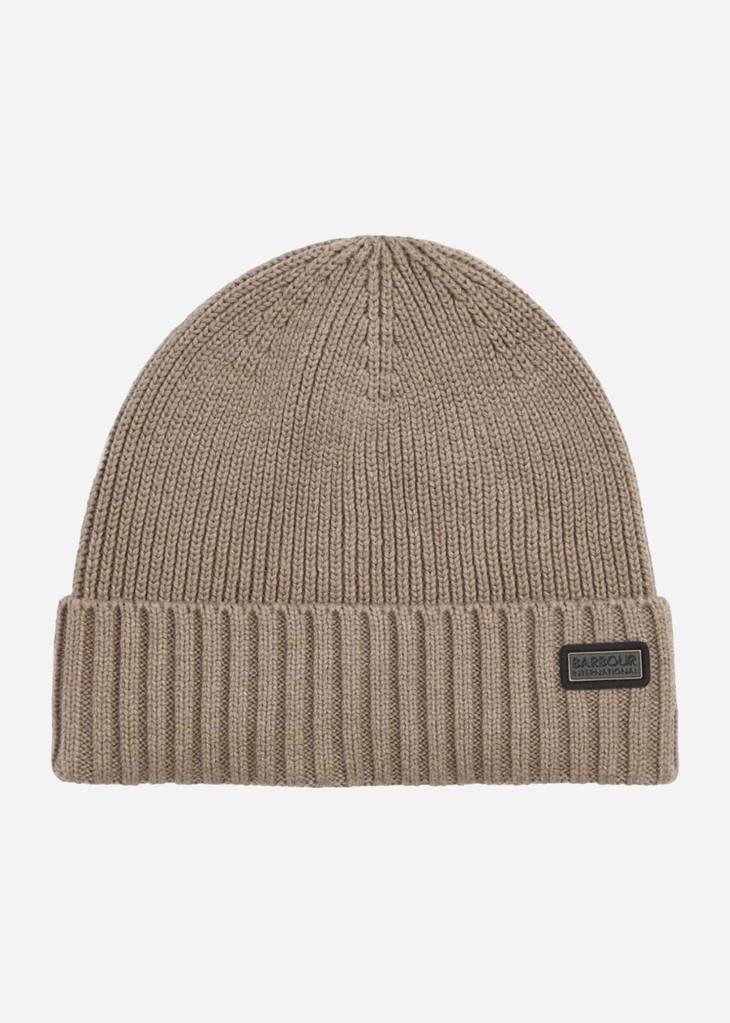 Barbour International Mutsen Chester beanie hat - brindle