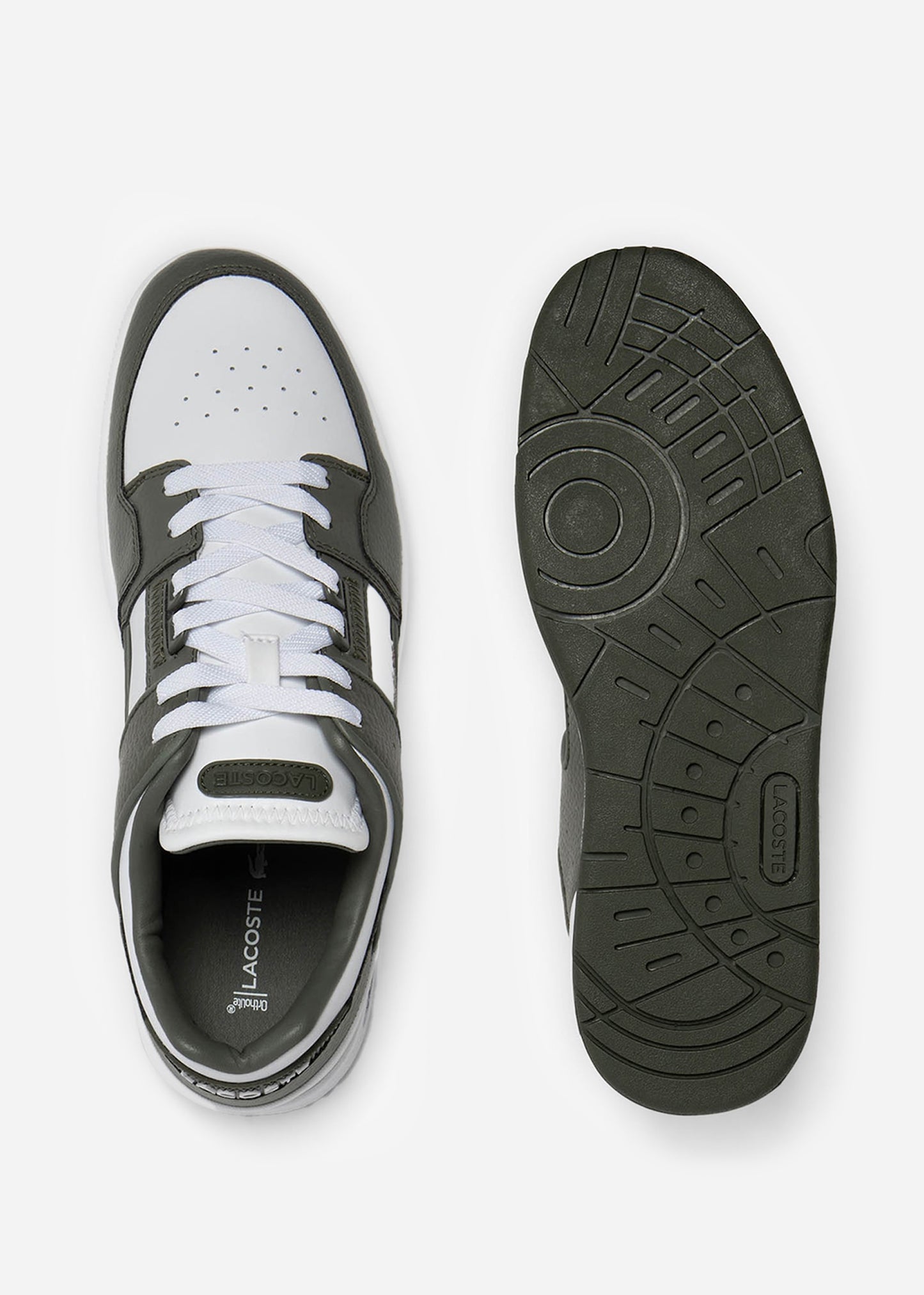 Lacoste Schoenen Court cage - white khaki
