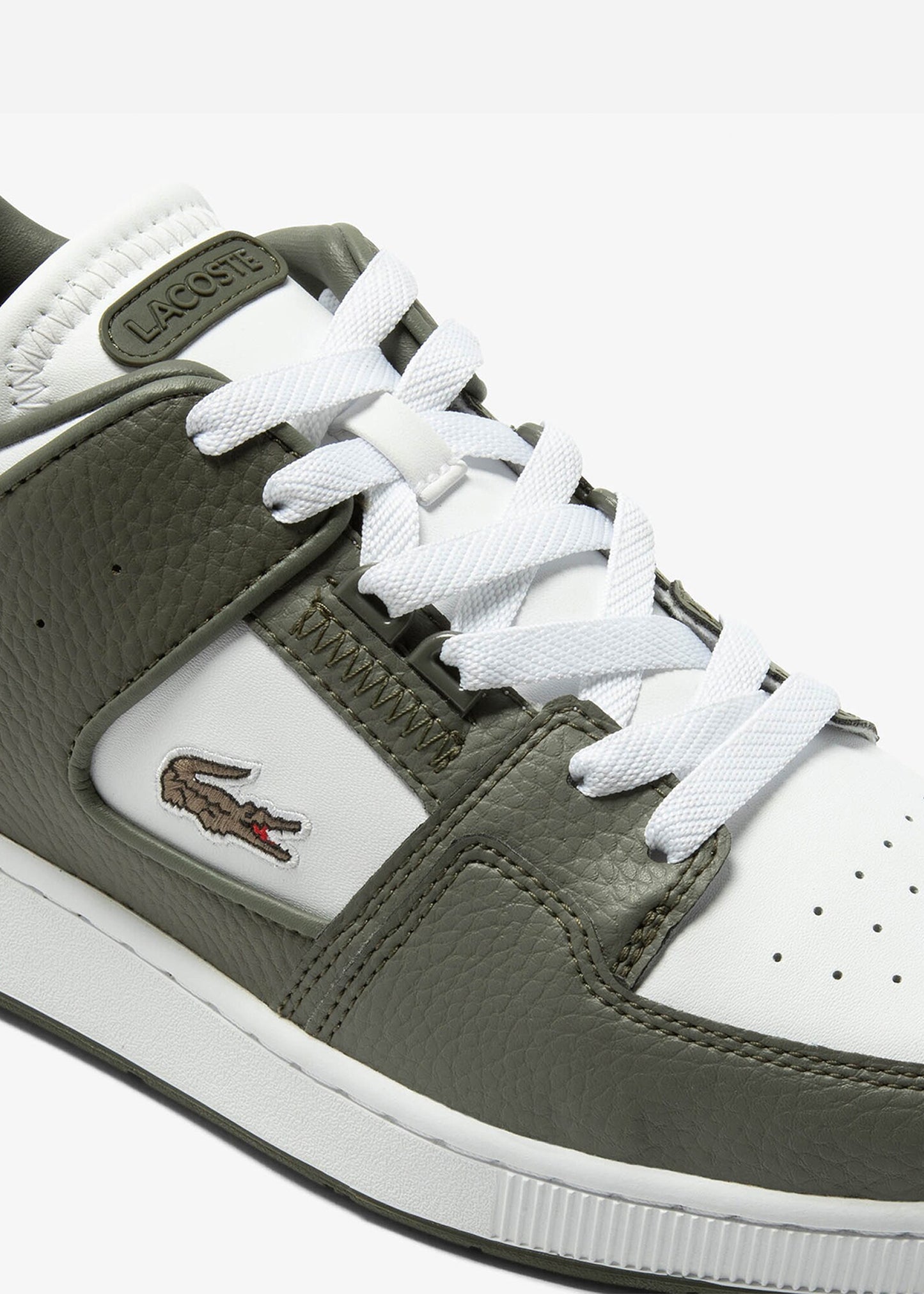 Lacoste Schoenen Court cage - white khaki