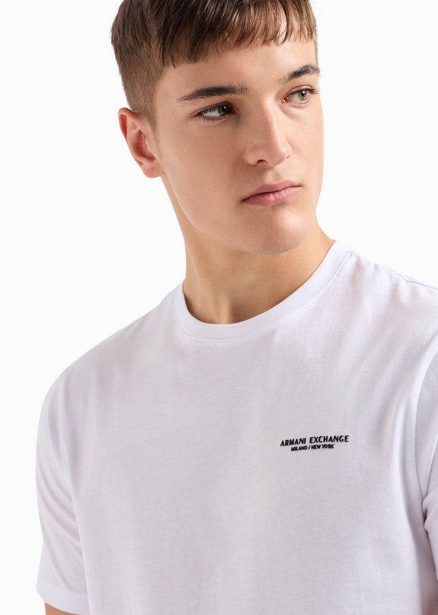 Armani Exchange T-shirts Regular fit t-shirt - white