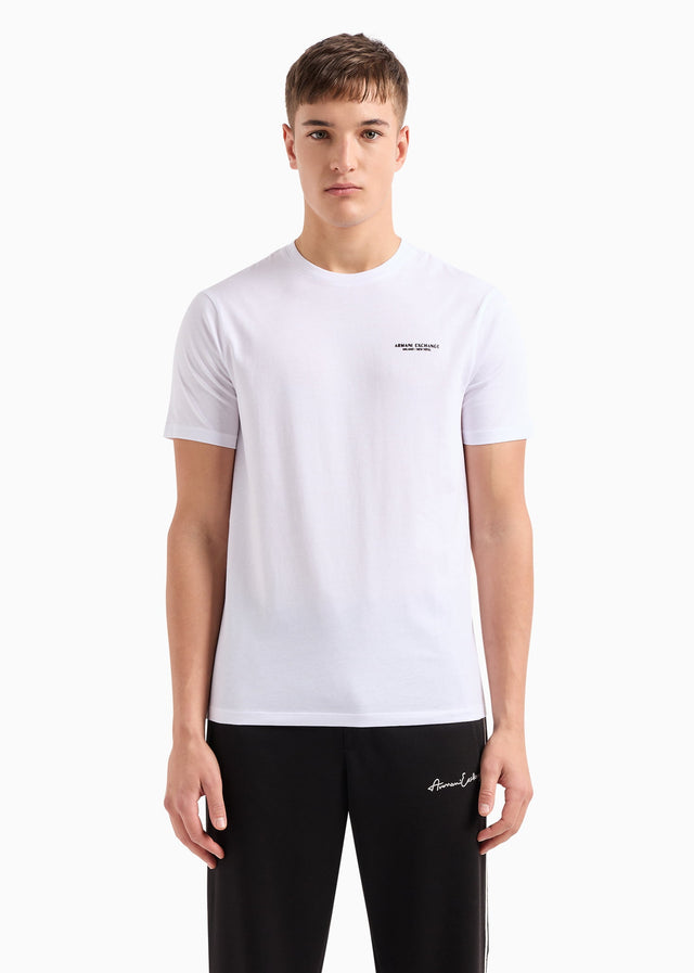 Armani Exchange T-shirts Regular fit t-shirt - white