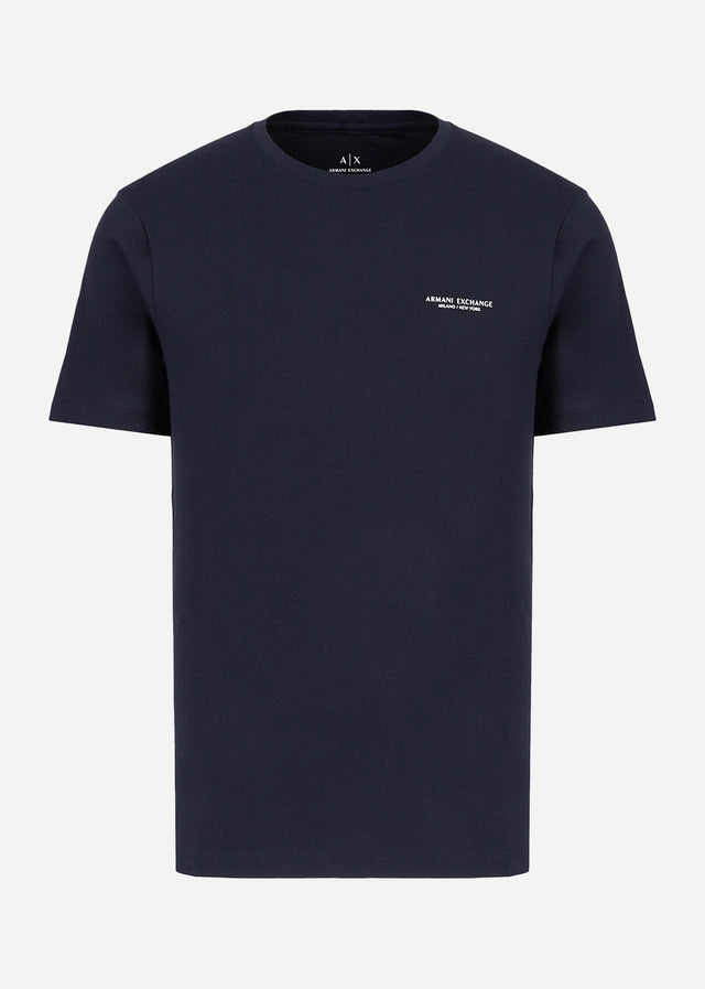 Armani Exchange T-shirts Regular fit t-shirt - navy