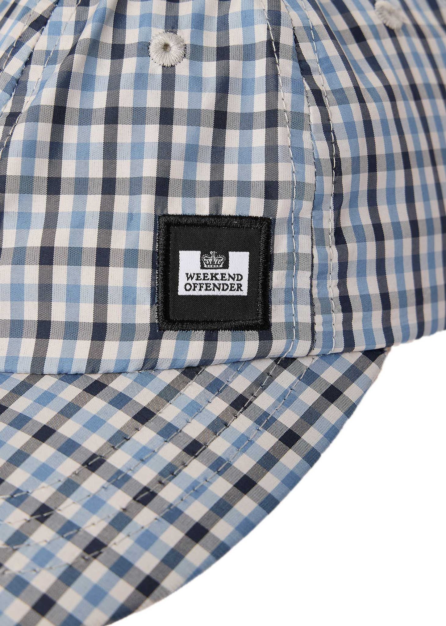 Weekend Offender Petten Clay - blue house check