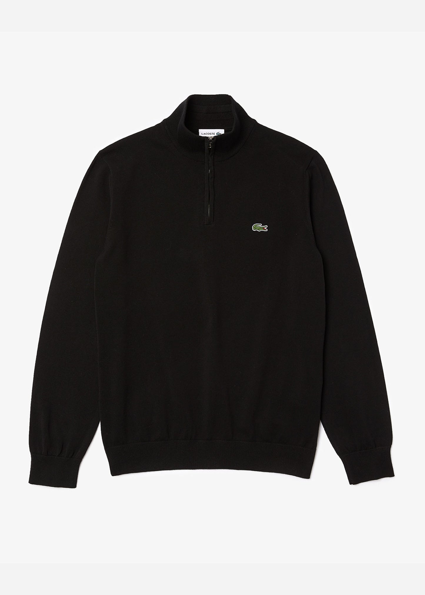 Lacoste Truien Zip sweater - black