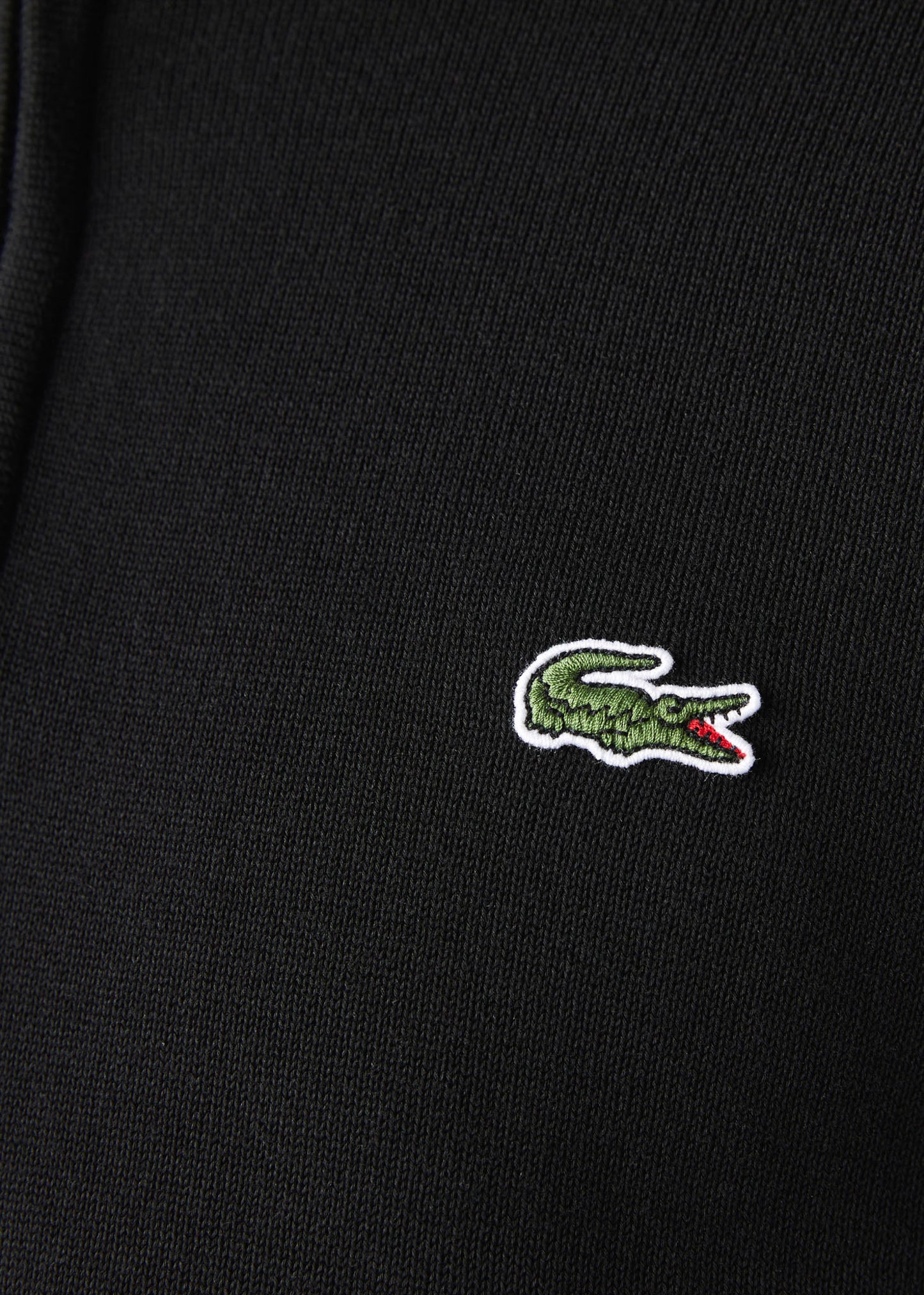 Lacoste Truien Zip sweater - black