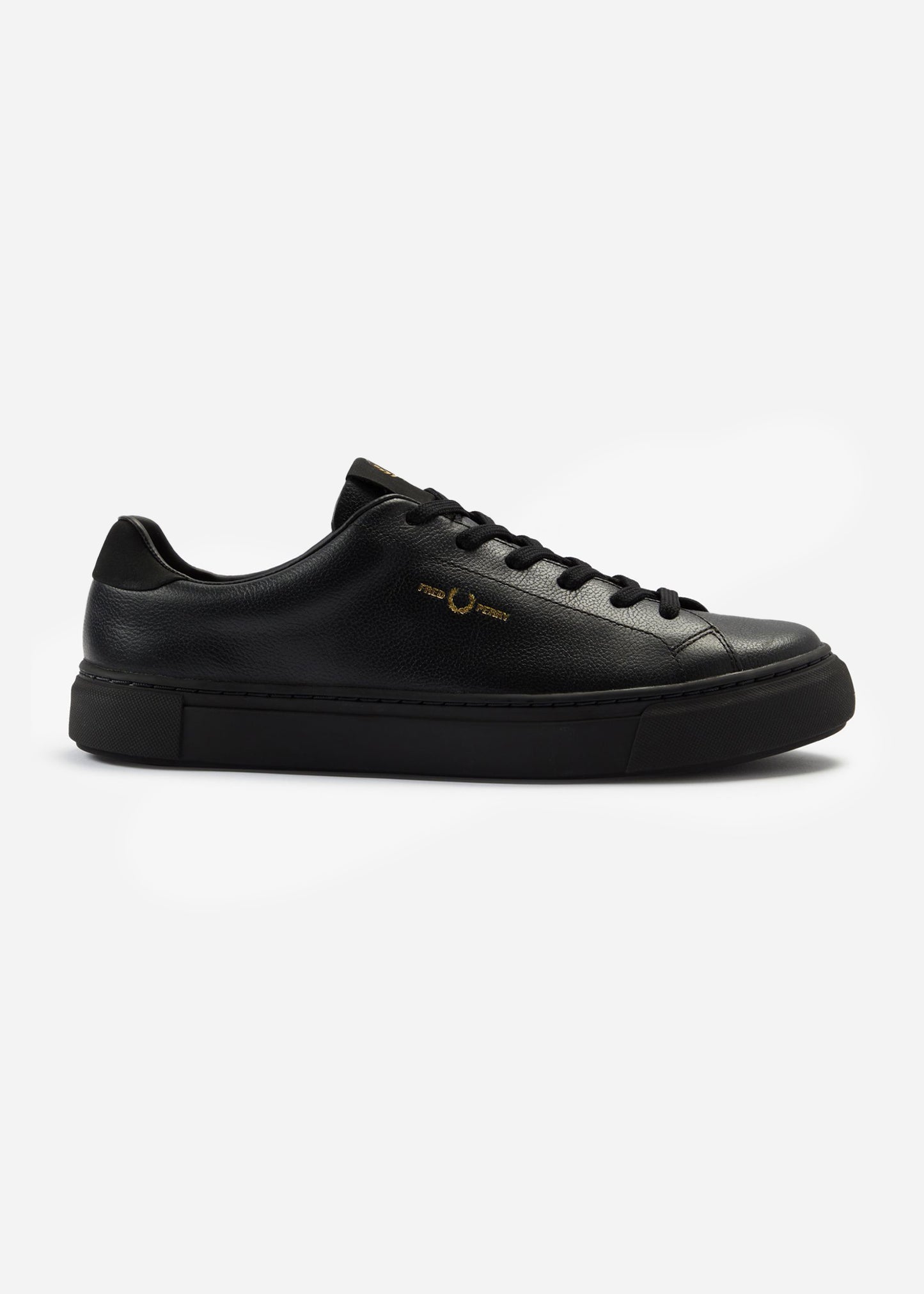 Fred Perry Schoenen B71 leather - black gold