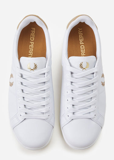 Fred Perry Schoenen B722 leather - white warm stone