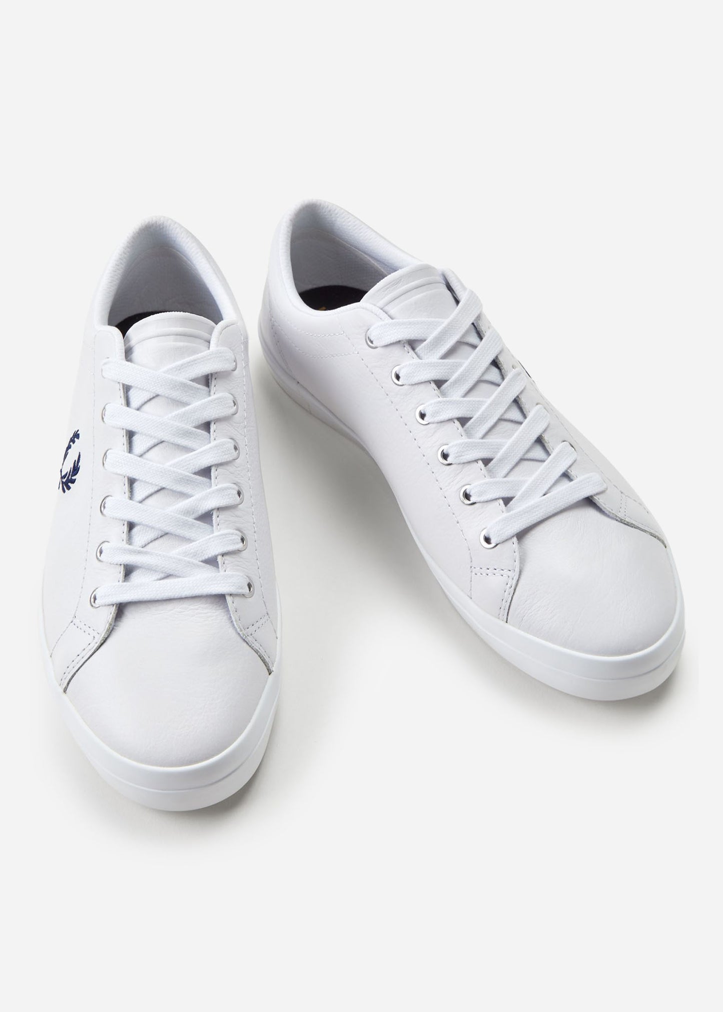 Fred Perry Schoenen Baseline leather - white