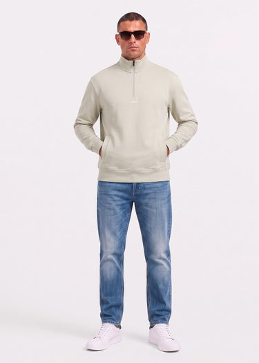 Hugo Boss Truien Ze smallzip - light beige