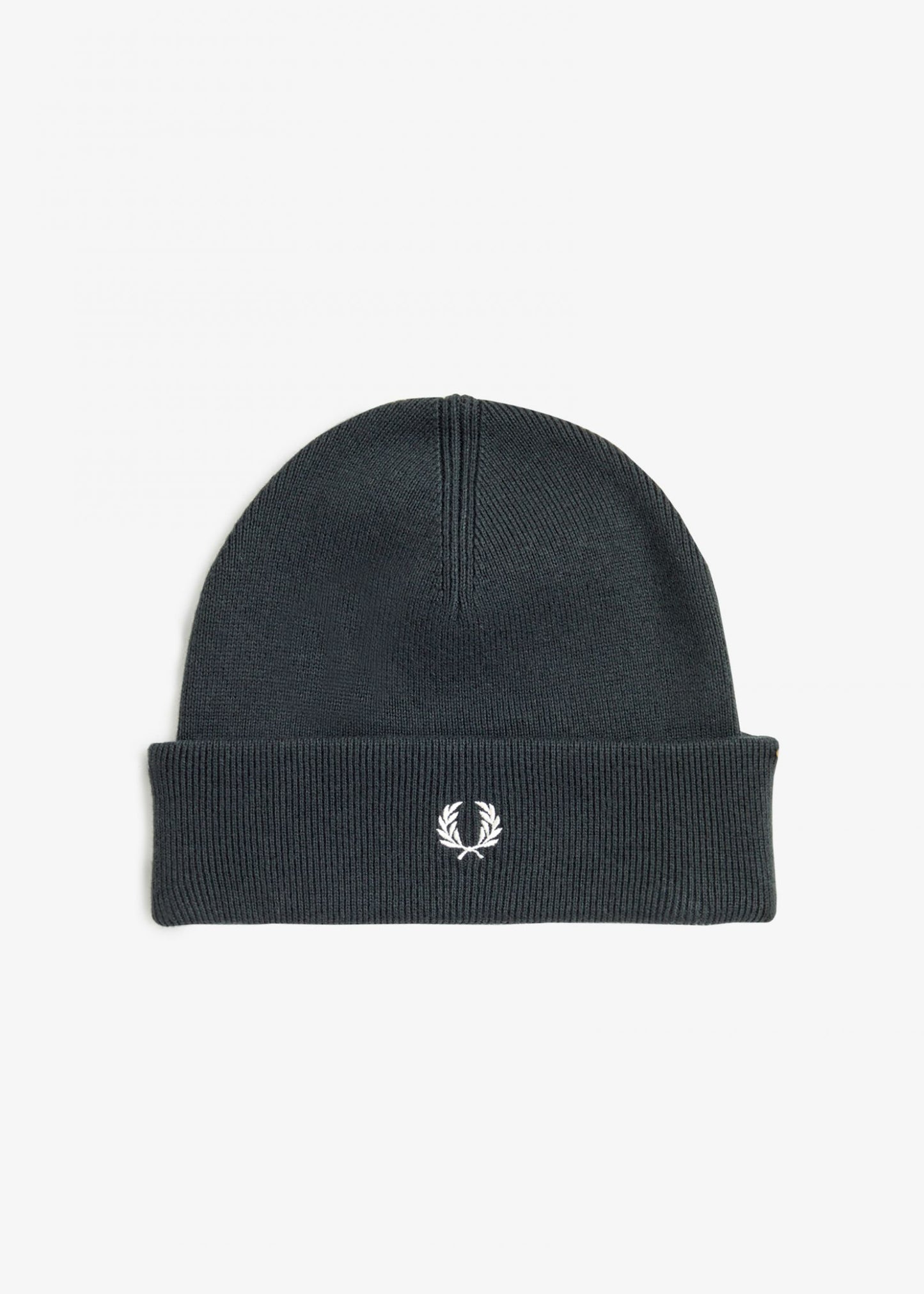 Fred Perry Mutsen Classic beanie - night green ecru