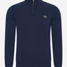 Lacoste Truien A Zip sweater - navy blue