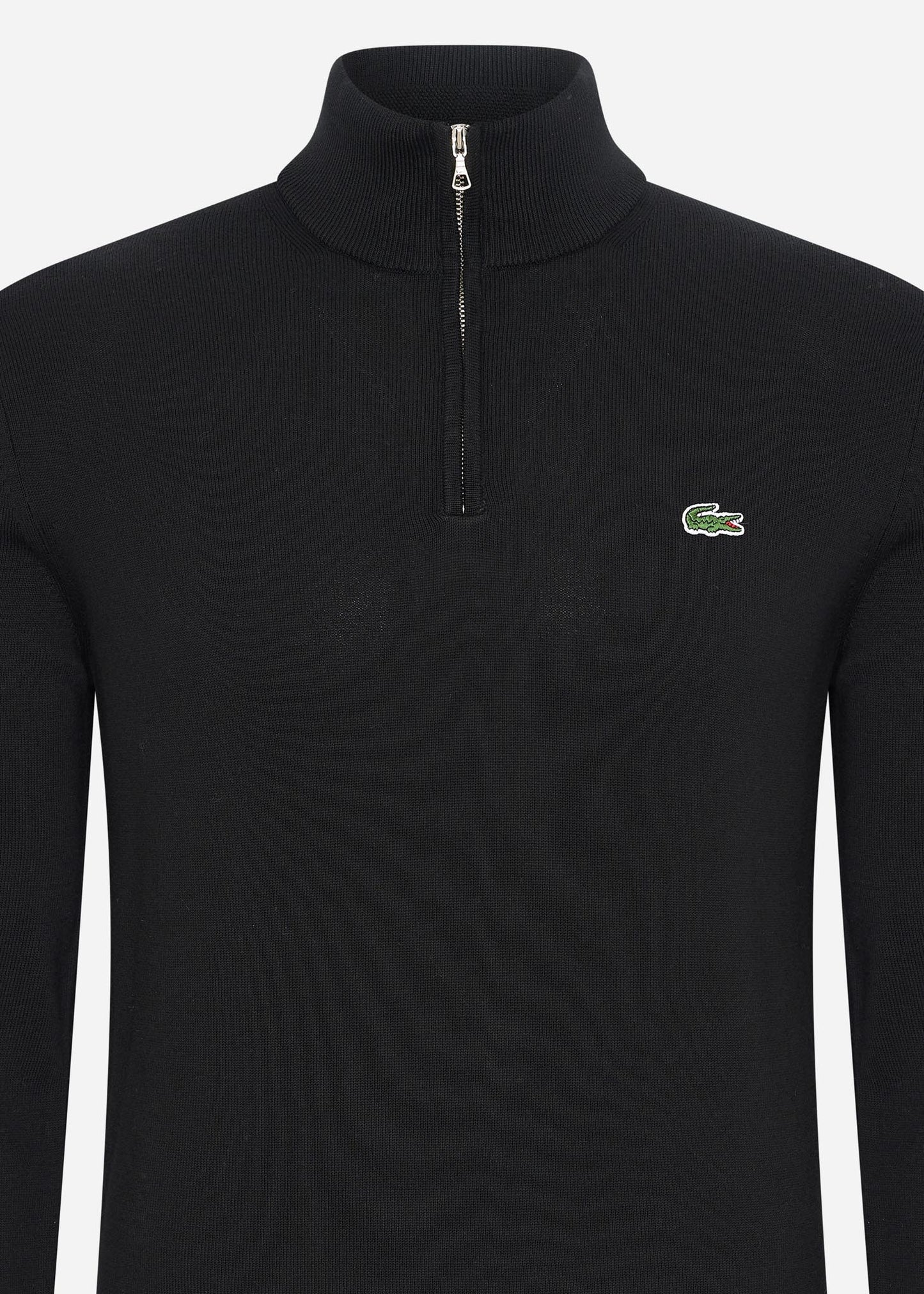 Lacoste Truien Zip sweater - black