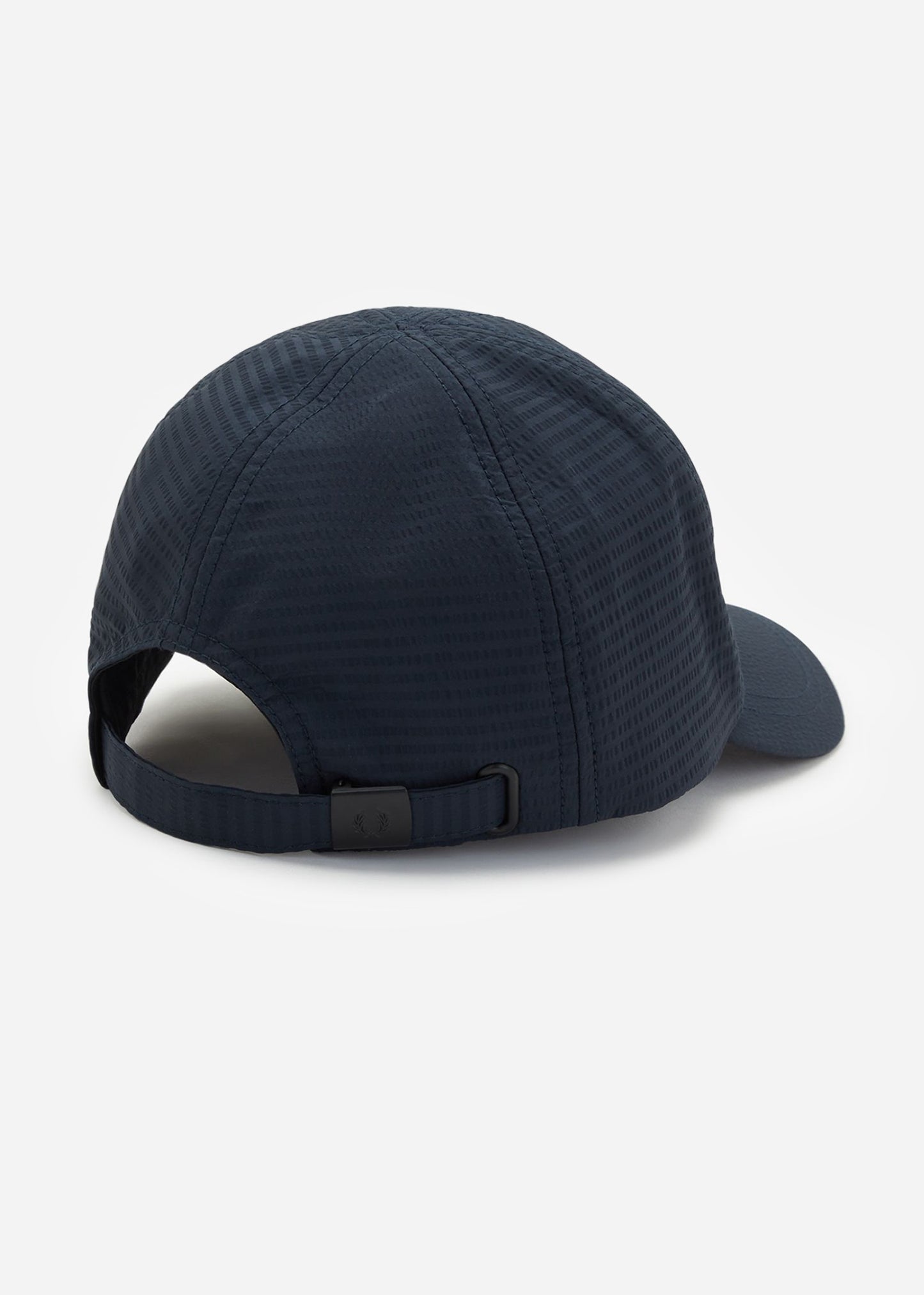 Fred Perry Petten Dual branded seersucker cap - navy