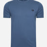 Fred Perry T-shirts Ringer t-shirt - midnight blue