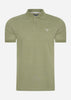 Barbour Polo's Lightweight sports polo - burnt olive