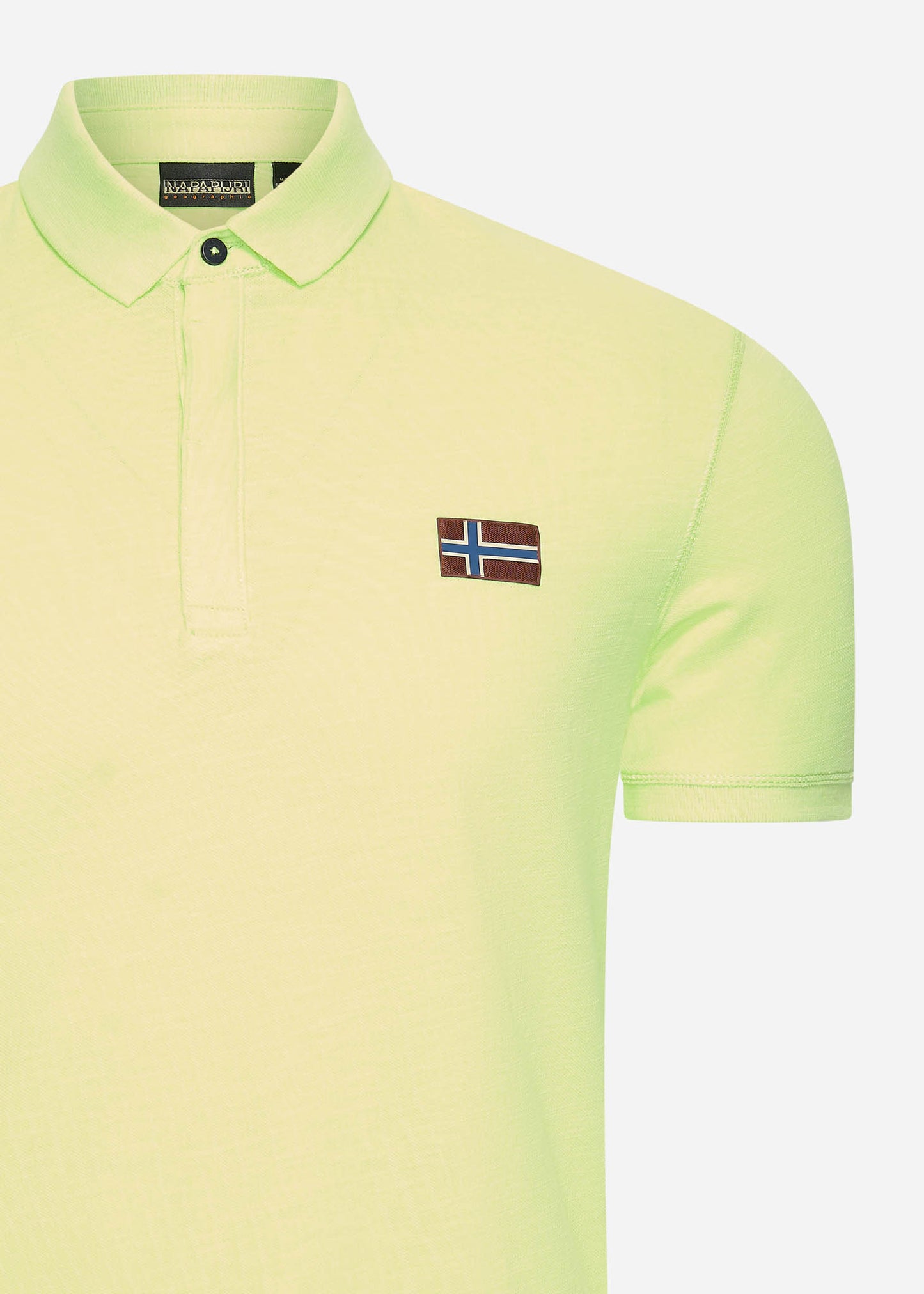 Napapijri Polo's Ebea 2 - yellow sunny