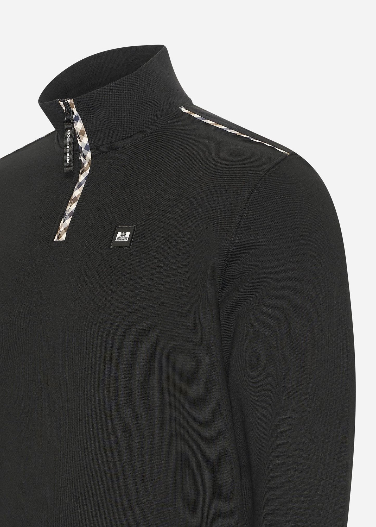 Weekend Offender Truien Matisa - black mid house check