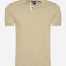 Barbour Polo's Tartan pique polo - washed stone