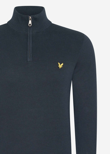 Lyle & Scott Truien Quarter zip jumper - dark navy