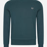 Fred Perry Truien Crew neck sweatshirt - petrol blue