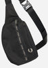 Fred Perry Tassen Fp taped sling bag - black warm grey