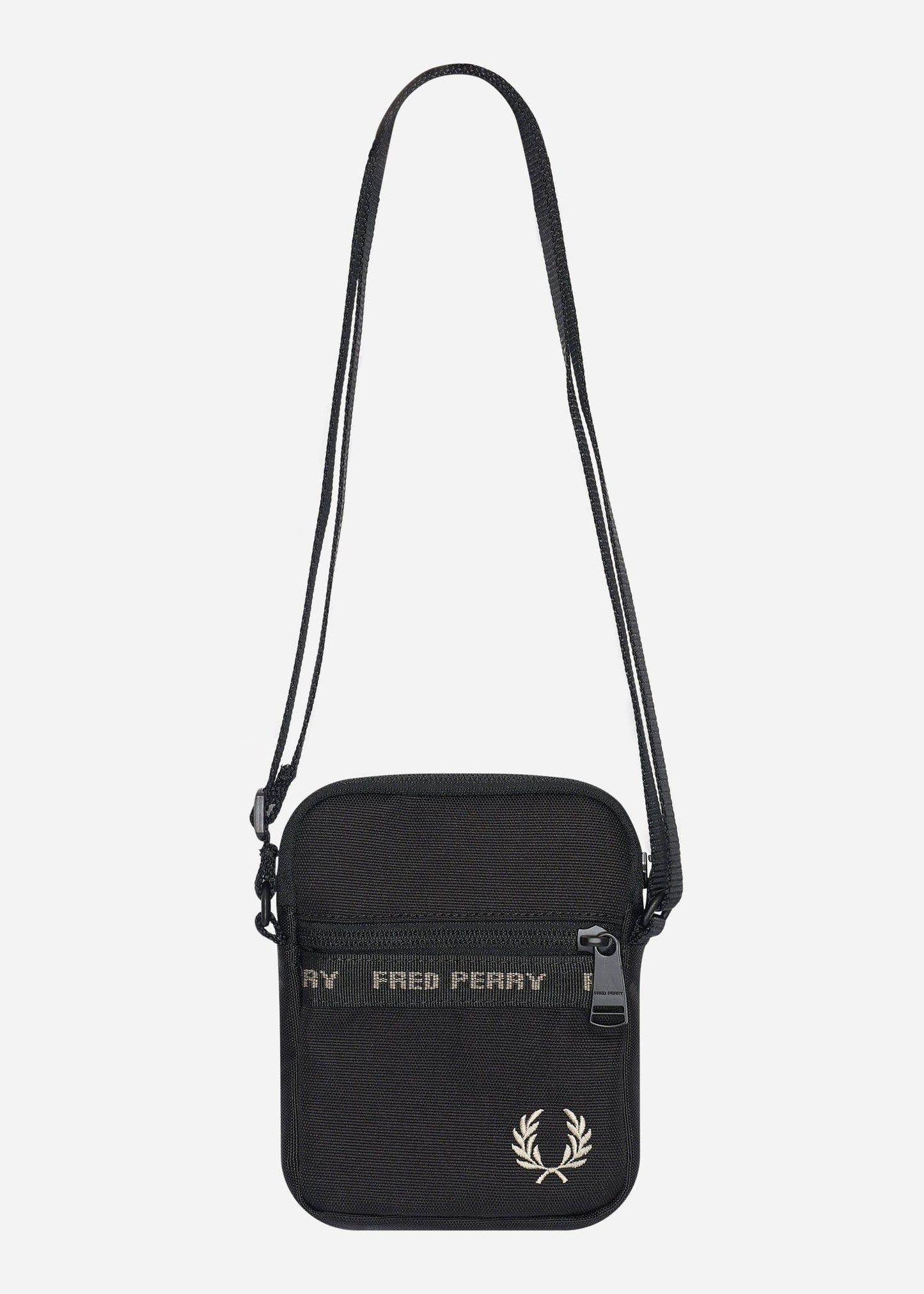 Fred Perry Tassen Fp taped side bag - black warm grey