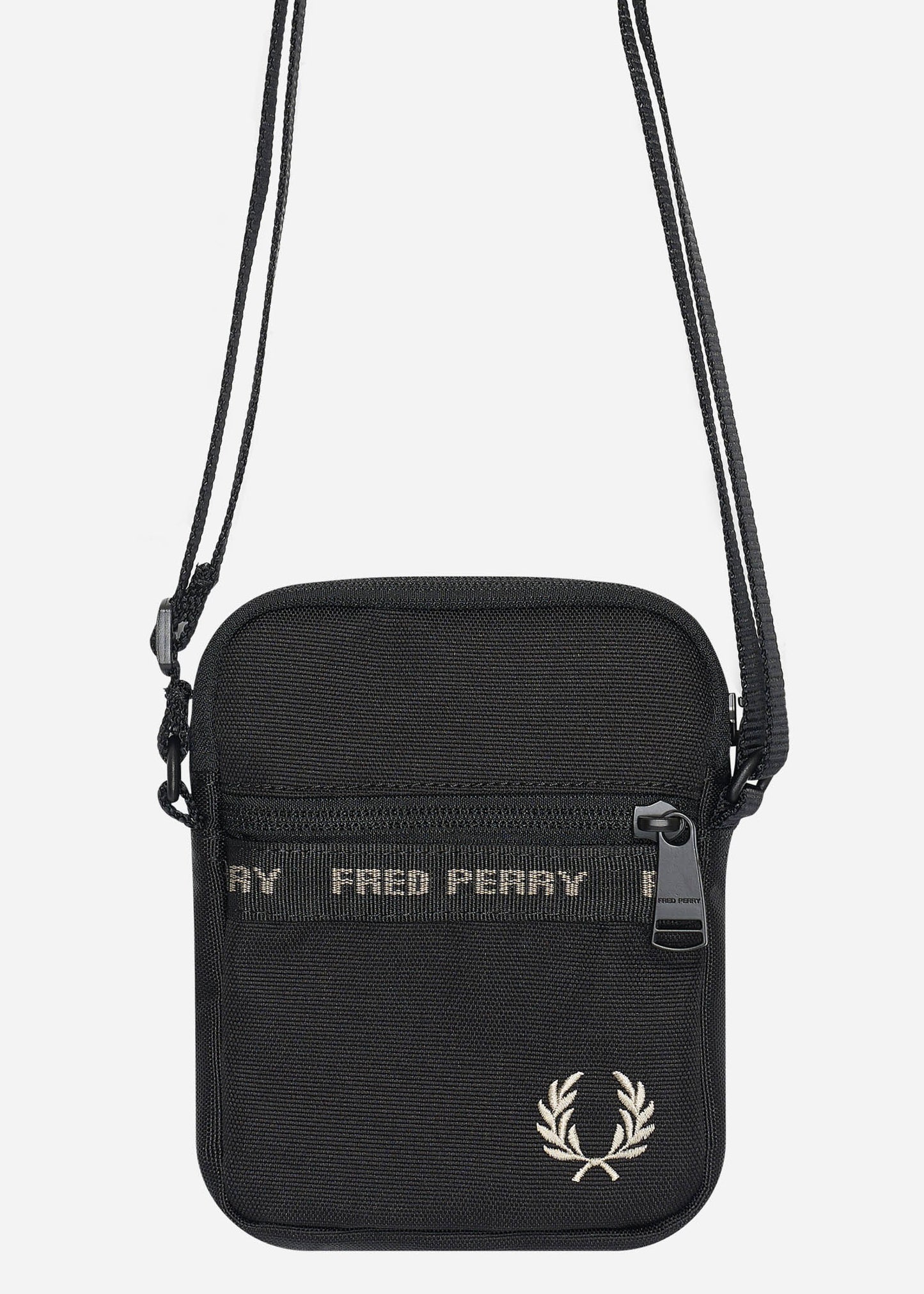 Fred Perry Tassen Fp taped side bag - black warm grey