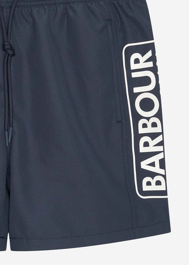 Barbour International Zwembroeken Large logo swim short - navy