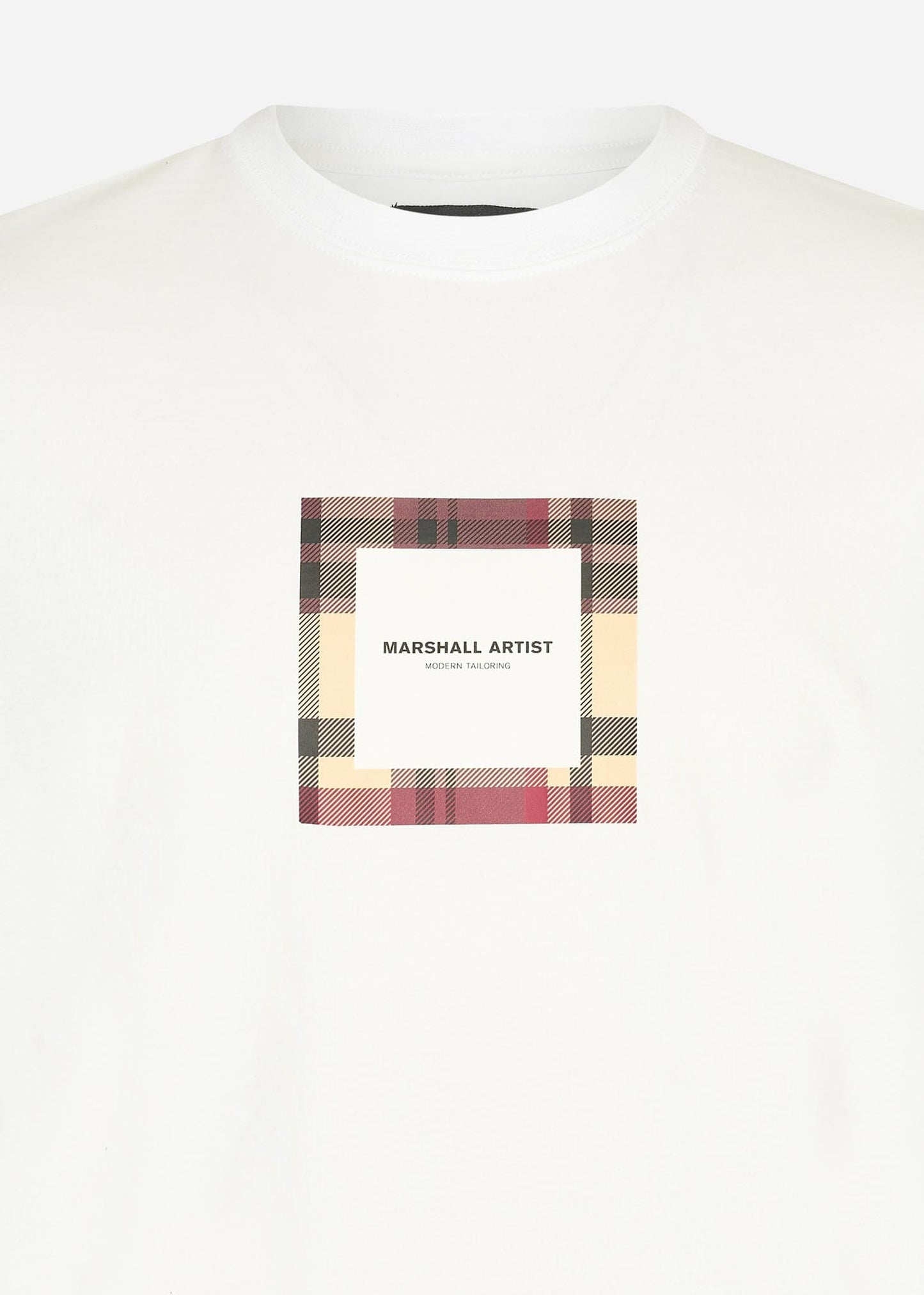 Marshall Artist T-shirts UK ism box logo t-shirt - white