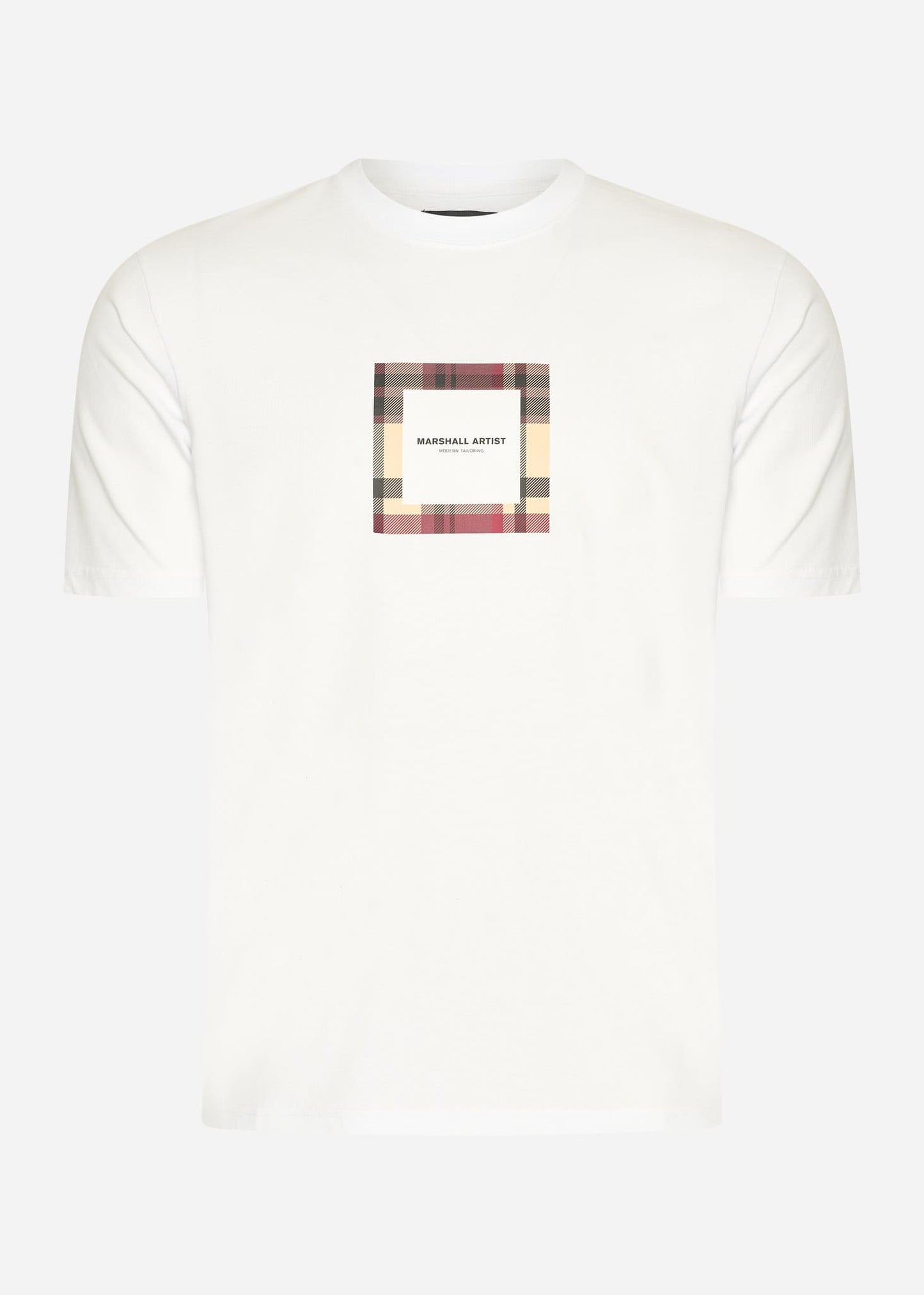 Marshall Artist T-shirts UK ism box logo t-shirt - white