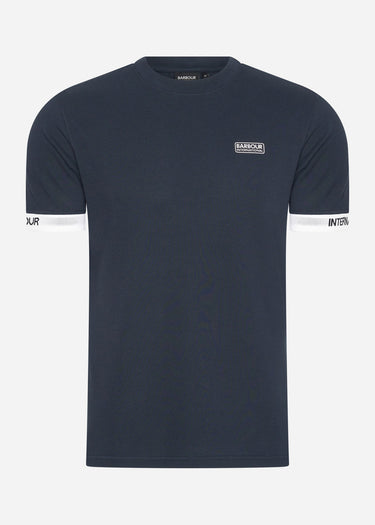 Barbour International T-shirts  Heim tee - navy