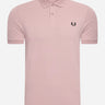 Fred Perry Polo's Plain fred perry shirt - dusty rs pink black