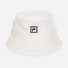 Fila Bucket Hats Bizerte fitted bucket hat - antique white