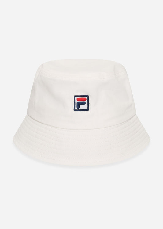 Fila Bucket Hats  Bizerte fitted bucket hat - antique white 