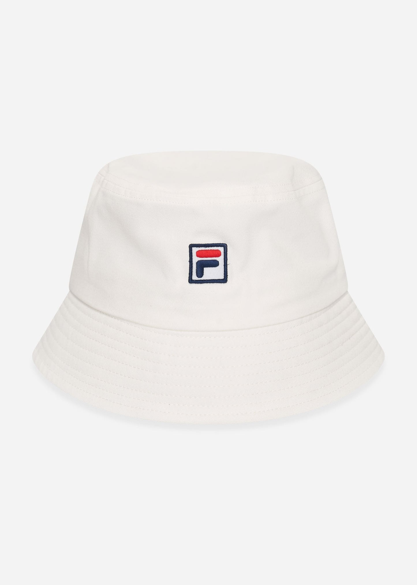 Fila Bucket Hats Bizerte fitted bucket hat - antique white