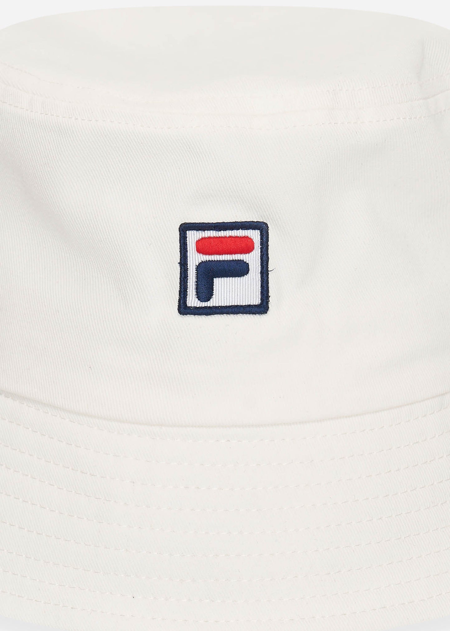 Fila Bucket Hats Bizerte fitted bucket hat - antique white