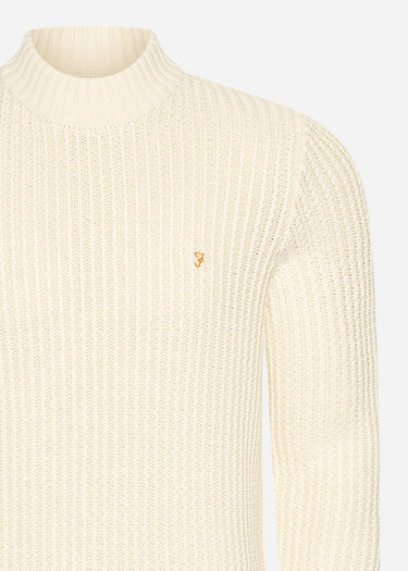 Farah Truien  Sweater burlington fisherman - cream